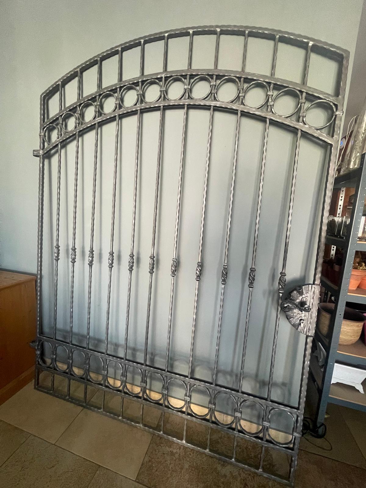 Tor aus Schmiedeeisen Metall Türe