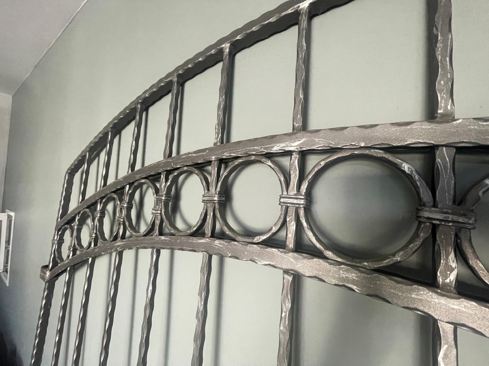 Tor aus Schmiedeeisen Metall Türe