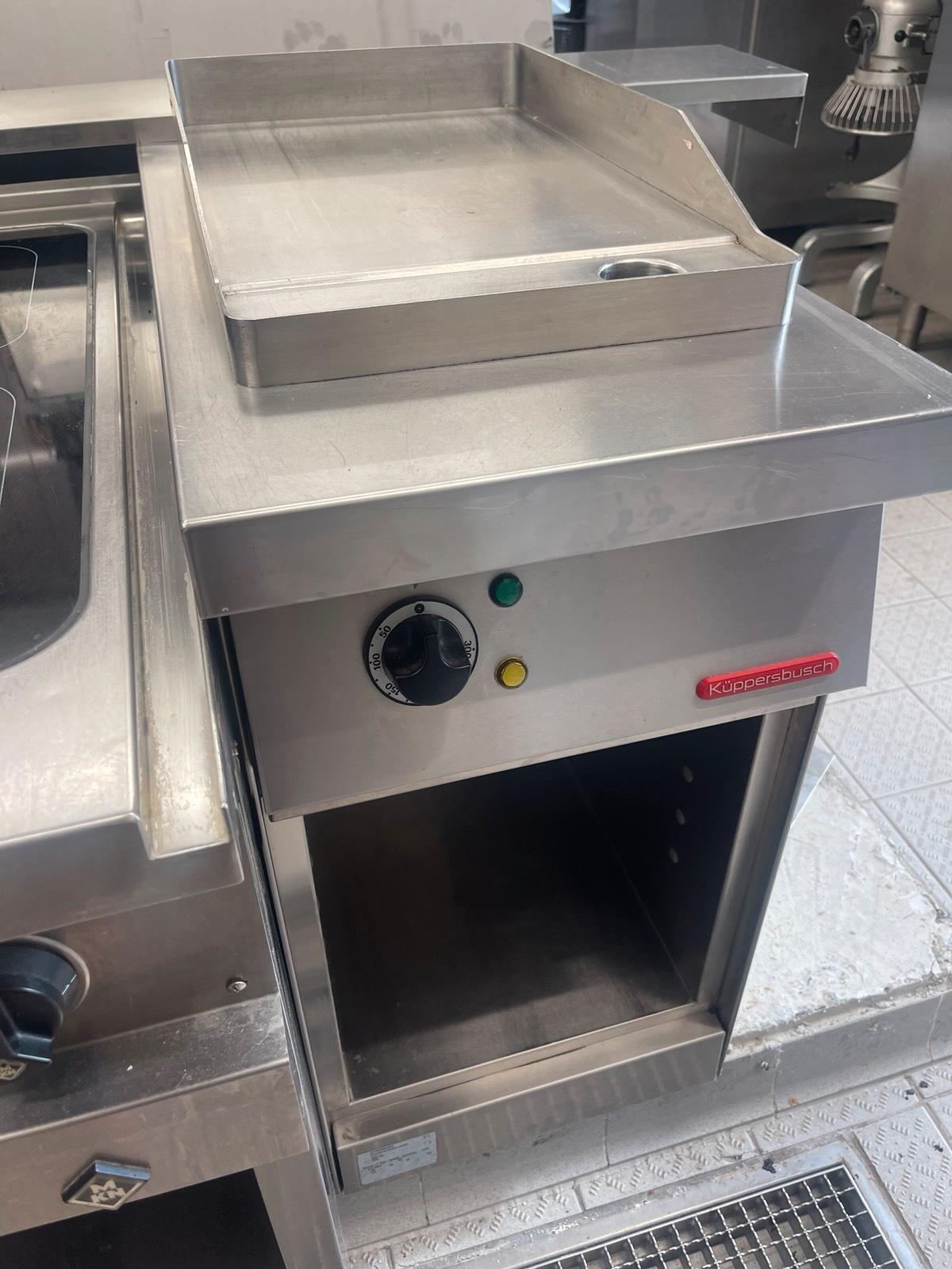 Küppersbusch Grill Griddle Gastro Edelstahl