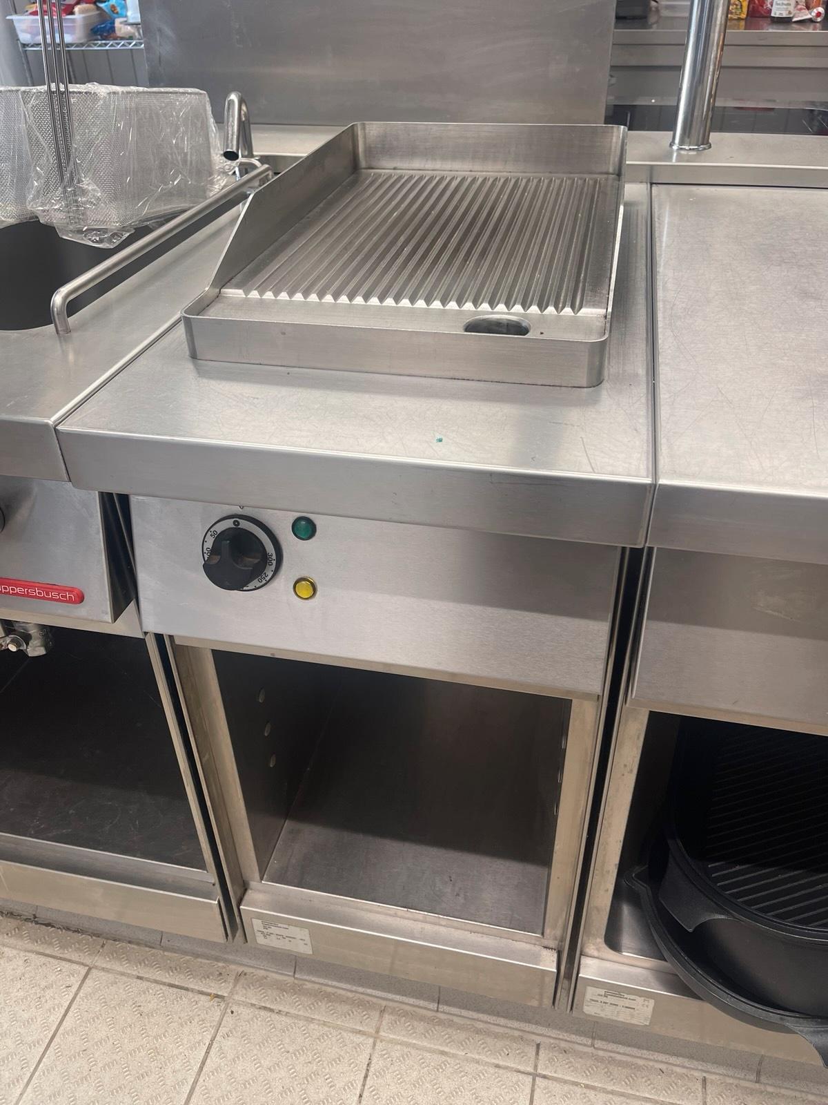 Küppersbusch Grill Griddle Gastro Edelstahl